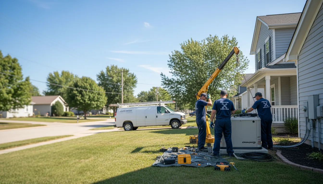 Generator Installation in Ina, IL near me